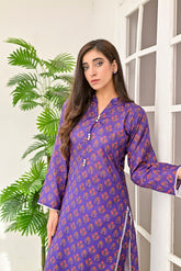Iris Charm - Printed Purple Set